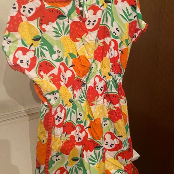 Disney Store Tropical Fruit Mickey Mouse  Dress - Picture 5 of 7